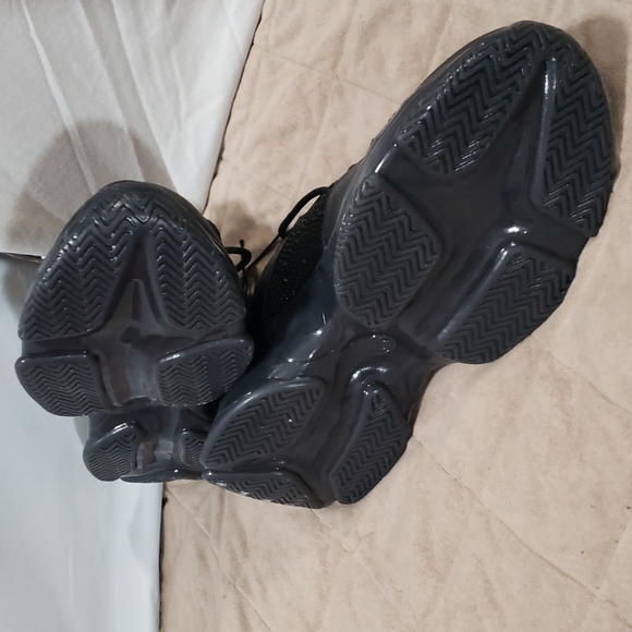 Madden NYC black rhinestone sneakers - Picture 7 of 8